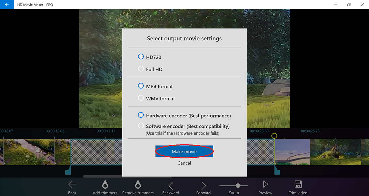 Movie Maker for Windows 10