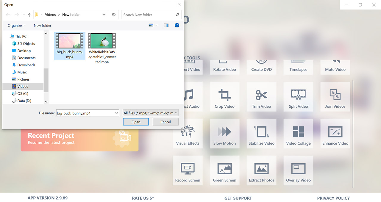 Movie Maker for Windows 10
