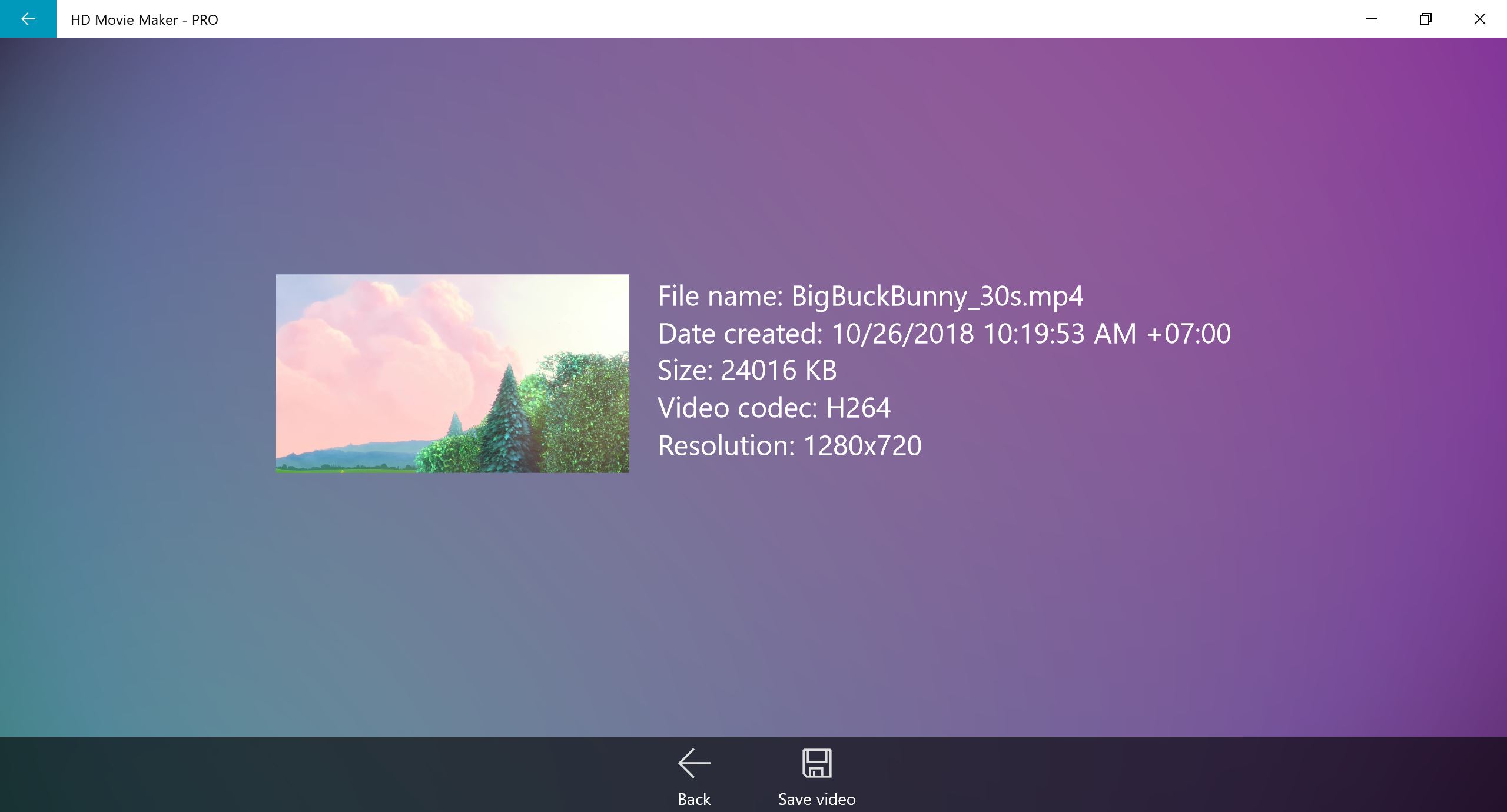 Movie Maker for Windows 10